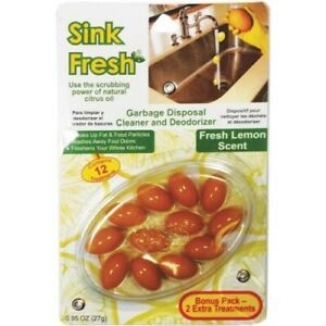 Sink Fresh Garbage Disposal Cleaner &amp; Deodorizer (12-Pack) - 6 Pack