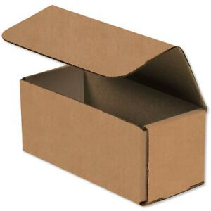 6 x 2 x 2&#034; Kraft Corrugated Mailing/Shipping Boxes ECT-32B - 500 Pieces