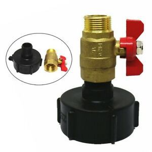 Water Tank Adapter Accessories Brass Hose Copper + PE Faucet Valve Tool
