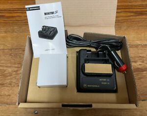 Motorola Minitor III IV Fire EMS Pager Charger w/ Power Supply NYN8346B NYN8354B