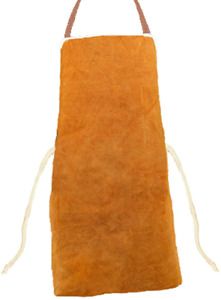 Leather Welding Work Shop Apron,Heat-resistant and Flame-retardant Cowhide leath