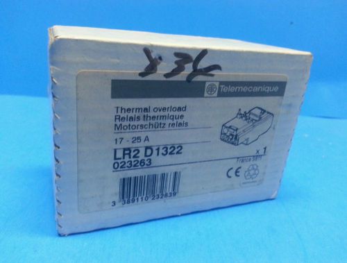 TELEMECANIQUE LRD2 D1322023263 THERMAL OVERLOAD NEW IN BOX