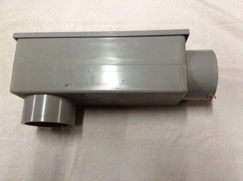 Cantex 5133670 conduit body 3&#034; pvc access fitting type lb new for sale