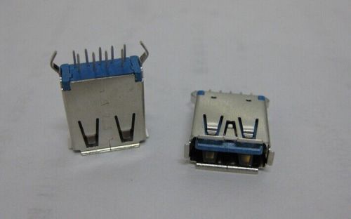 5 pcs USB 3.0 Female Type-A 9 Pin Socket Connector Vertical line female