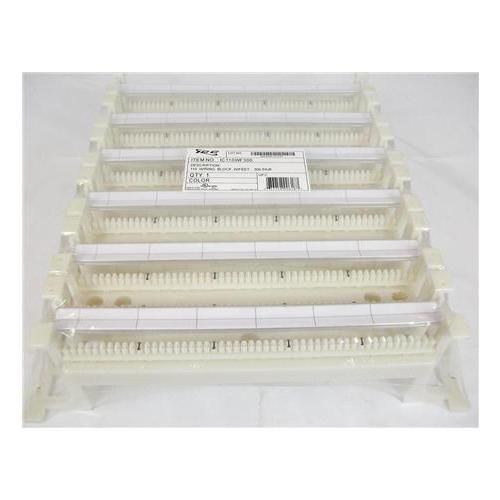 Icc ic110wf300 110 wiring block w/ ft, 300-pair, cat 5e for sale