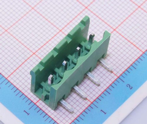 100pcs  2edgr-5.08-4p  4p/way 5.08mm pitch screw terminal block connector angle for sale