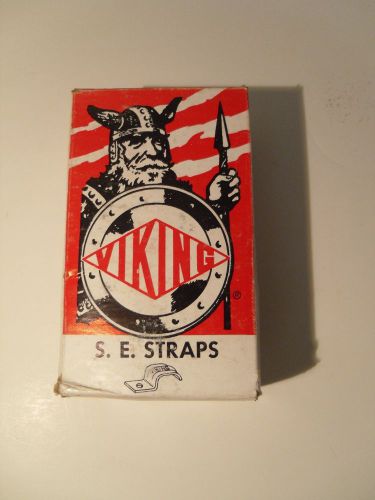 50pcs. viking s e one hole straps #23 for no. 2 wire 3 cond. 3/4&#034; flat strap.new for sale
