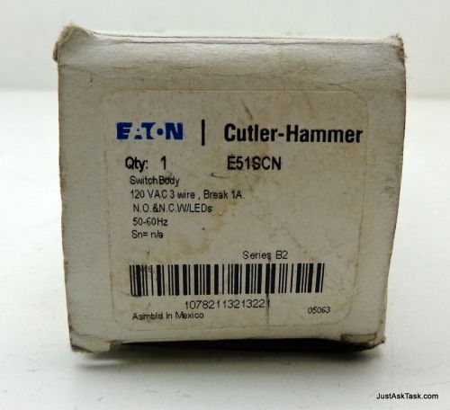 Cutler-Hammer E51SCN Proximity Photoelectric Sensor Body 120 VAC Series B2