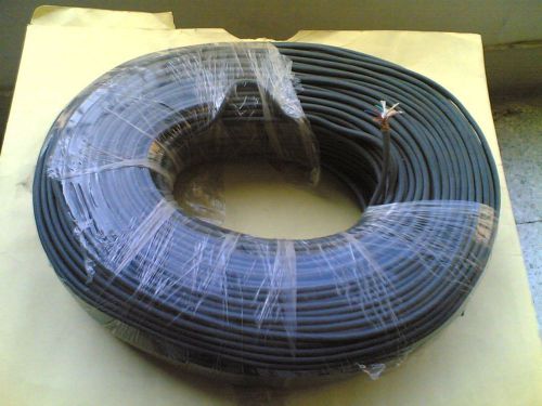 coaxial cable 18/0.1 mmx5 conductors untinned copper+ braid shield, Goaltek