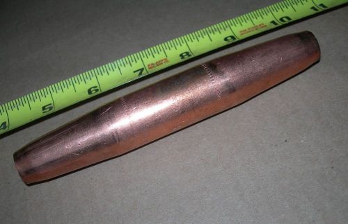Fargo gl-117 copper line splice 2/0 sol 1/0 str oal 5 3/4 in. overhead wire new for sale