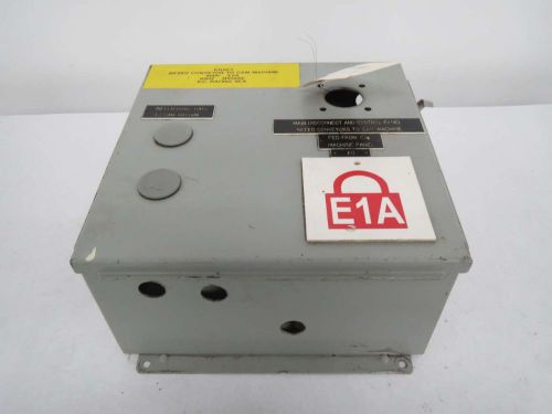 RALSTON IBOH-121206 12IN STEEL 12IN 6IN WALL-MOUNT ELECTRICAL ENCLOSURE B382959