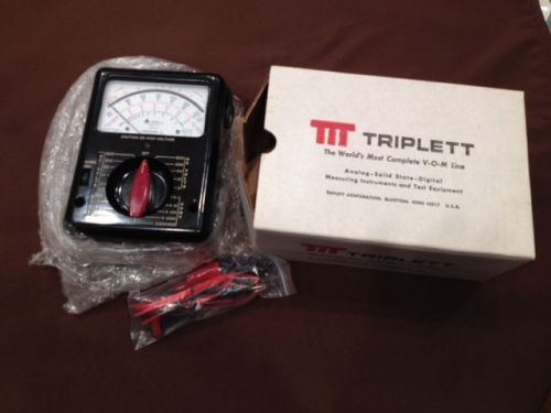 Triplett 630 Voltmeter New in Box