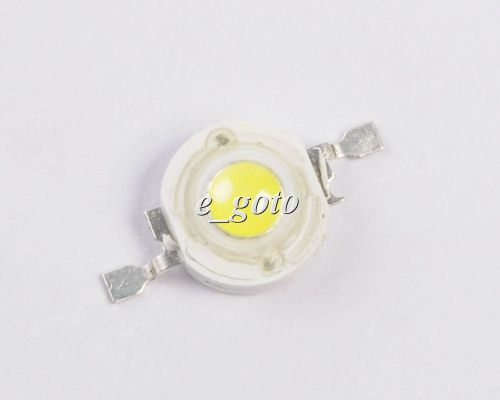 10pcs 1W White High Power LED Bead 90-100LM light Lamp SMD Chip new