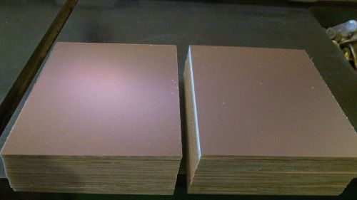 16 pcs. 4 3/4 x 6   FR, .060, 1 oz. Double Sided. Copper Clad Circuit Board PCB