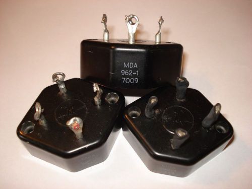 (3) Motorola MDA-962-1 Bridge Rectifier / 60A 30V / Epoxy Potted / Used &amp; Tested