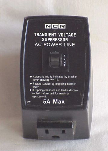 NCR,  Transient AC Voltage Suppresor  with  5 Amp Breaker