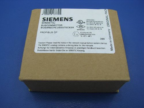 Siemens profibus connector fc style 6es7972-0bb52-0xa0 new for sale