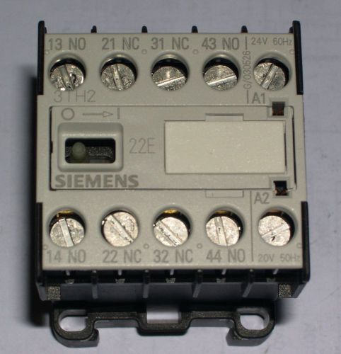 Siemens control relay, 3th2022-0ac1 for sale