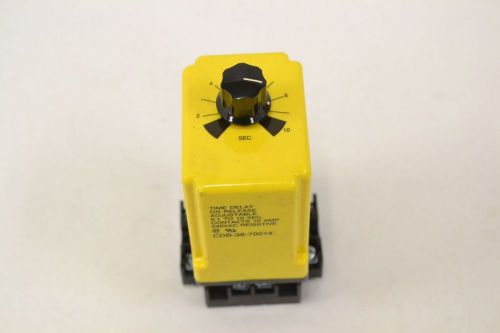 Potter brumfield cdb-38-70014 delay relay 0.1-10sec socket timer 240v-ac b328863 for sale