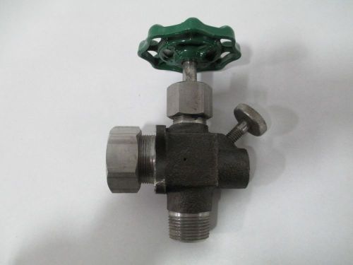 New penberthy n7b 67733-020 stainless steel 3/4in npt/tube gage valve d259761 for sale
