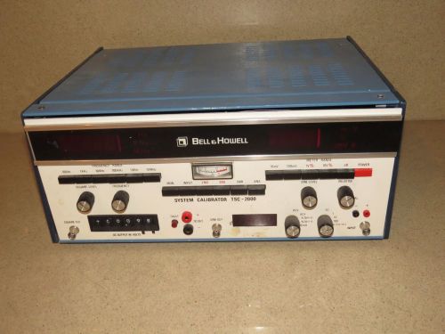 Bell &amp; Howell TSC-2000  TSC2000 System Calibrator -B