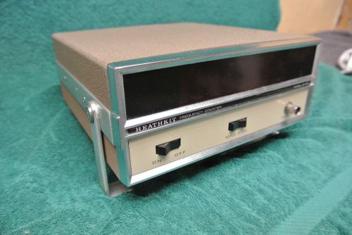 Vintage heathkit ib-1102 nixie tube frequency counter working for sale