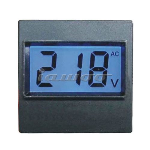 Digital Voltmeter AC 80-500V 110V 220V Factory House LCD Panel Meter 40x40mm