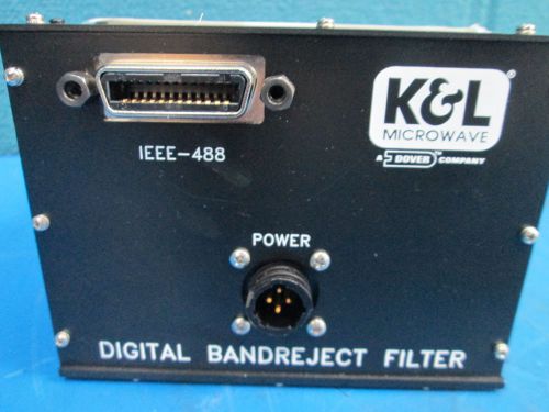 K&amp;l microwave d3tnf-800 digital bandreject filter a for sale