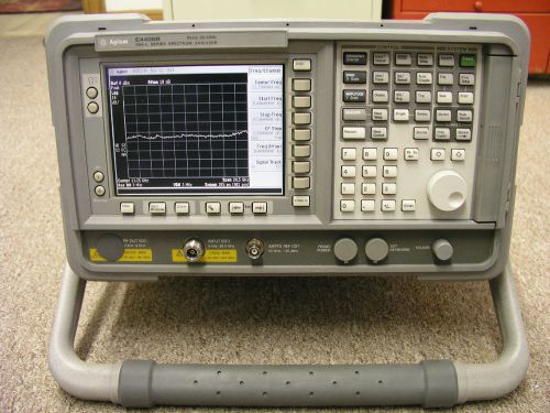 Agilent ESA-L E4408B 9 kHz - 26.5 GHz Spectrum Analyzer With Option A4H