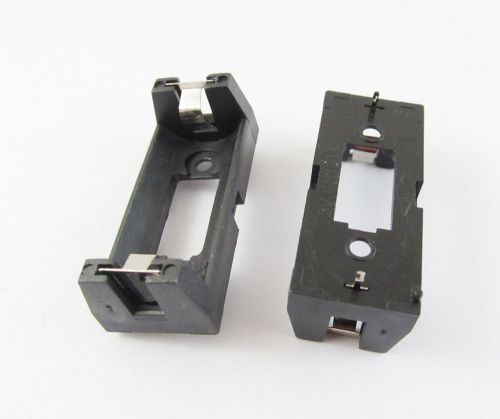 CR123A CR123 Lithium Battery Holder Box Clip Case with PCB Solder Mounting Lead
