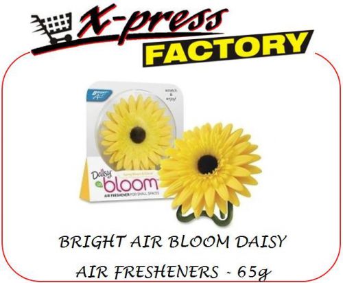 BRIGHT AIR BLOOM DAISY AIR FRESHENERS - 65g CITRUS, SUNNY BLOOM  - LAST 60 DAY