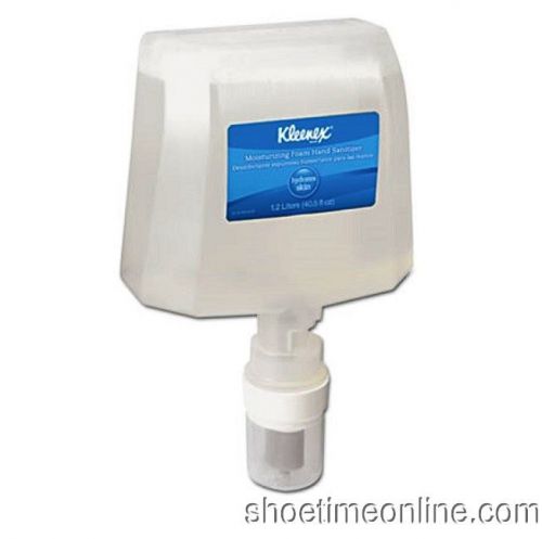 KLEENEX Moisturizing Foam Hand Sanitizer, Cucumber, 1200 ml, 2/CT