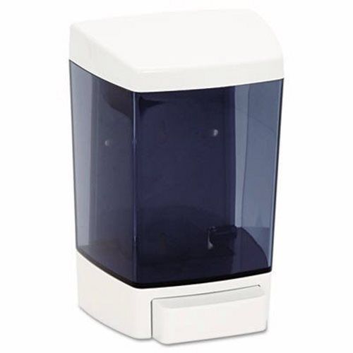 ClearVu Plastic Soap Dispenser, White (IMP 9346)