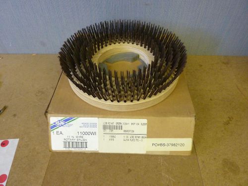 Flo-pac 11000wi 11&#034; wire rotary brush (10098) for sale