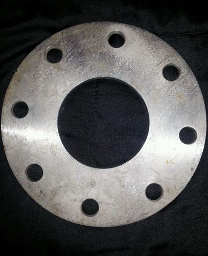 6&#034; stainless steel slip on weld flange plate 11&#034;od 6&#034;id 1&#034; x 8 bolt holes 304l for sale