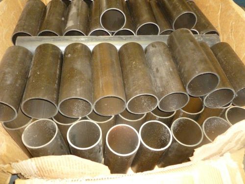 Lot of 105 unthreaded pipes, size 5&#034;od x 4.625&#034;id cut to 12.598&#034;, black steel for sale