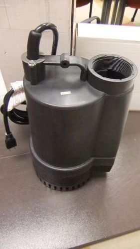 ZOELLER 46-0005 Pump, Utility, 1/2 HP, 115V