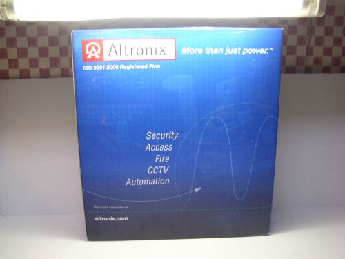 Altronix SMP3PMCTX Supervised Power Supply/Battery Charger Grey Enclosure
