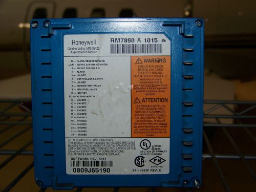 Honeywell RM7890 A1015 flame safety