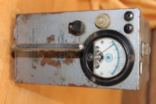 Vintage Geiger Counter Precision Radiation Instrument Lucky Strike Model 106B