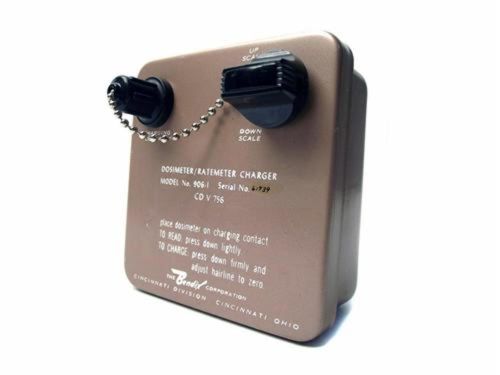 Vintage bendix cd v 756 (model no. 906-1) dosimeter / ratemeter charger geiger for sale