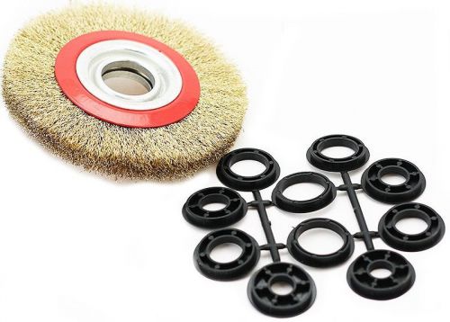 6&#034; ( lots 1pcs ) steel wire wheel brush crimped 5/8&#039;&#039; 1/2&#034; 5/8&#034; 3/4&#034; 7/8&#034; 1&#034; for sale