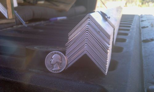 Aluminum angle 1.25 x 1.25 x 48 in, 1/16 in thick, new!, usa! 1 1/4 for sale