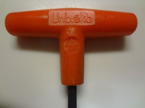 Unbrako-Allen Wrench Hex (Tee) T-Handle, 3/16&#034; x 9&#034; NEW-Made in USA-Sold by each