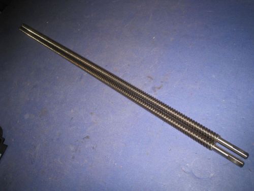 2 replacement bearing lead screws 19.75&#034; long .374  21w for sale