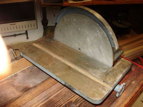 Vintage craftsman 12&#034; disc sander bench mount 1950&#039;s 109.22370 free shipping for sale