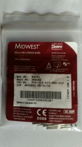 Dental Carbide Burs Clinic Pack (100/Bag)  FG-331 By Midwest