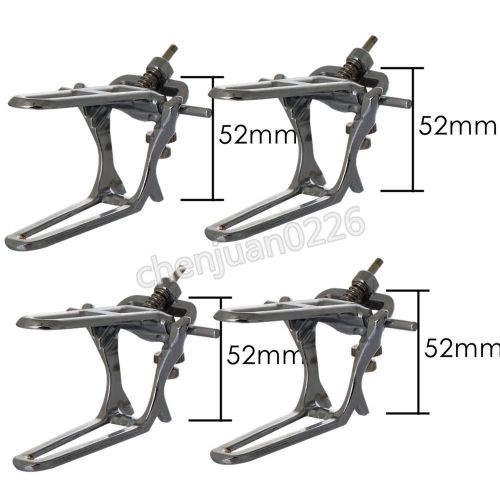 4 pc silvery alloy articulators adjustable dental lab tools for sale