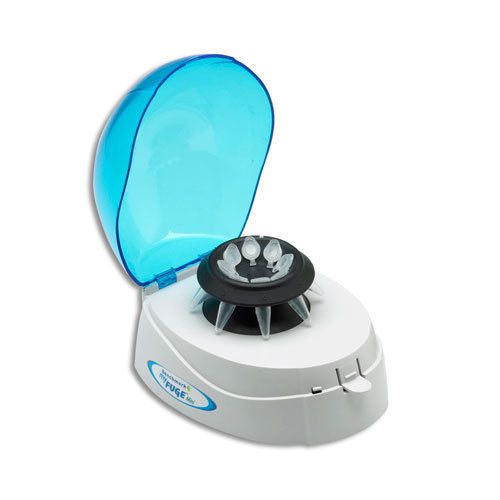 Benchmark scientific c1008-b-e myfuge mini centrifuge with blue lid, 230v for sale