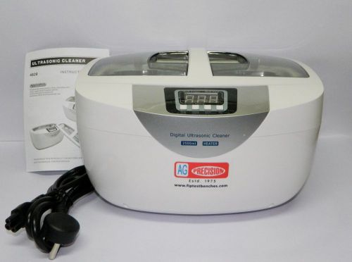 &#039;ag precision&#039; digital ultrasonic cleaner with heater &amp; timer - 2.5 l capacity for sale
